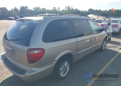 2002 Chrysler Town & Country Limited из США, поврежденный, VIN 2C8GP64L72R525467